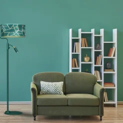 Sklep Kaja Nowoczesna lampa podłogowa z doświetleniem MLP7582 z serii ZIGGY | Kaja Oświetle