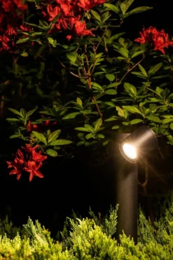 Sklep Kaja Nowoczesna lampa stojąca ogrodowa, trzonek GU10 8158 | Kaja