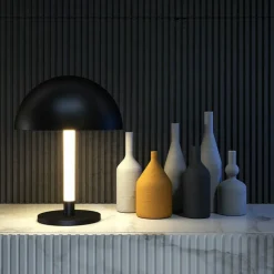 Sklep Kaja Nowoczesna lampa stołowa z kopułowym kloszem Z012TL-L8B3K z serii RAY