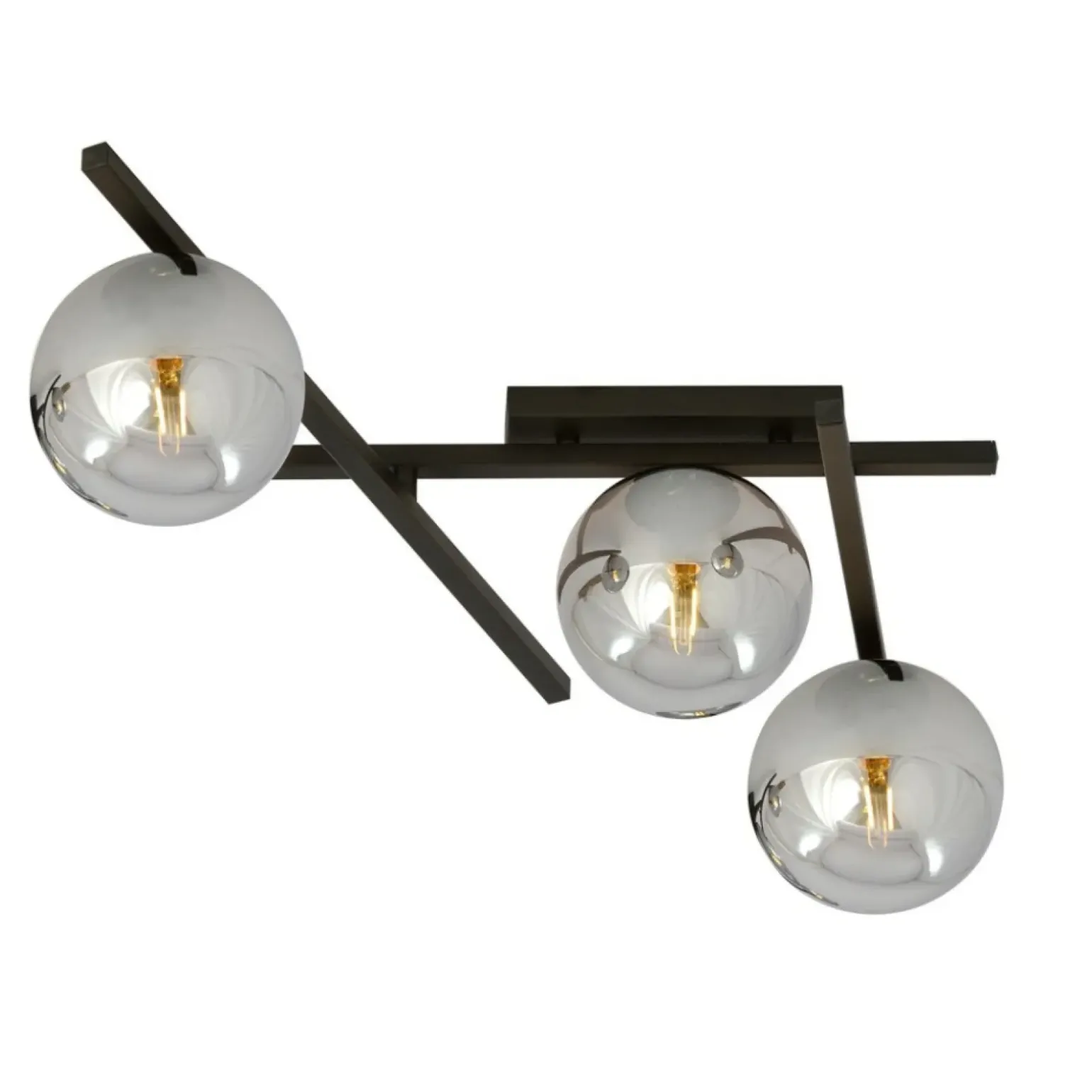 Sklep Kaja Nowoczesna lampa sufitowa z grafitowymi kloszami 1104/3 SMART | Kaja