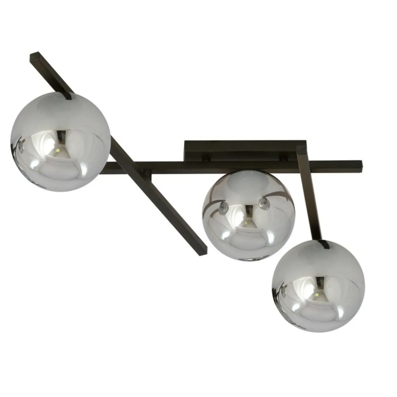 Sklep Kaja Nowoczesna lampa sufitowa z grafitowymi kloszami 1104/3 SMART | Kaja