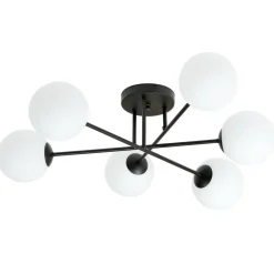 Best Nowoczesna lampa sufitowa do stylowego salonu 1232/6 z serii ROMA Żyrandole Nowoczesne