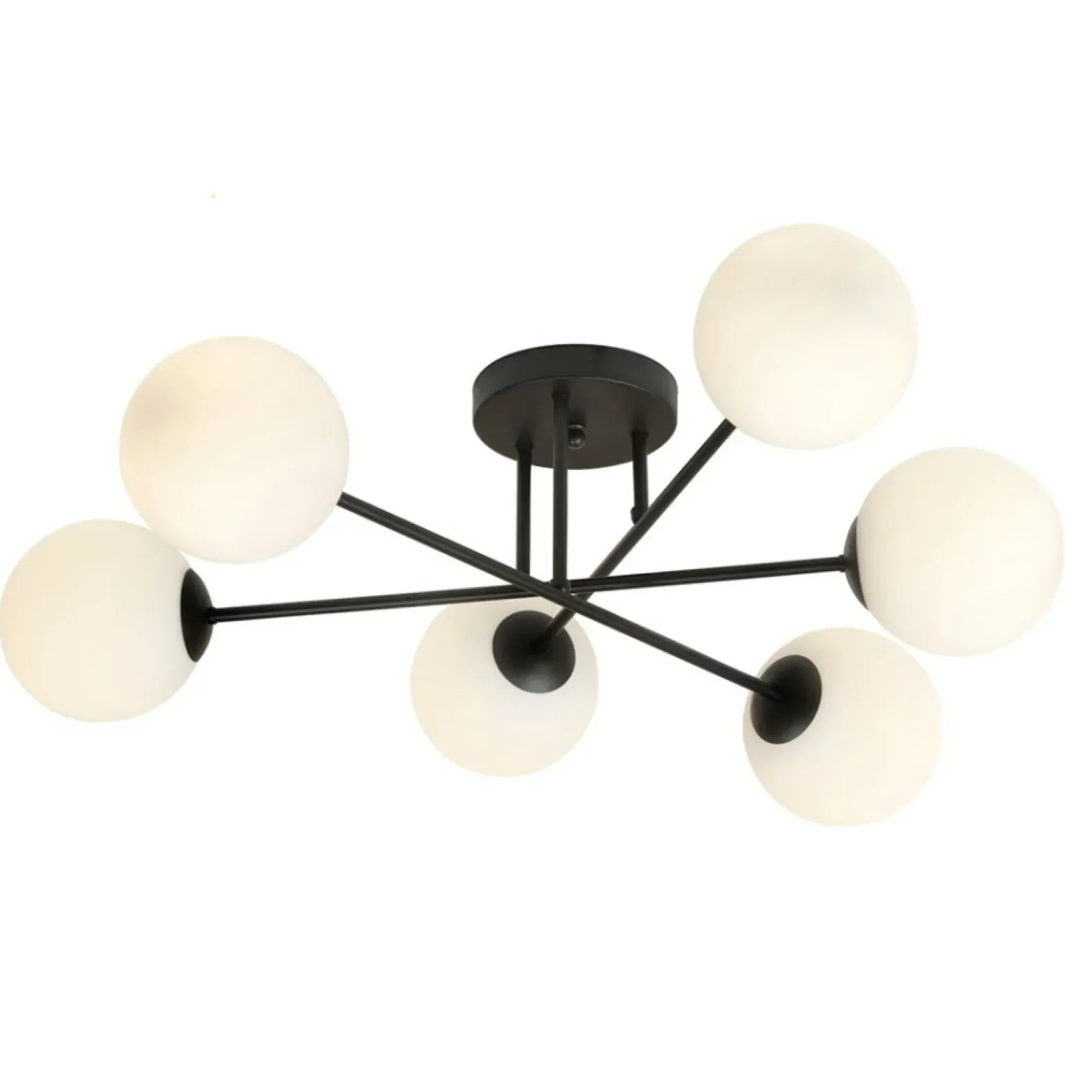 Best Nowoczesna lampa sufitowa do stylowego salonu 1232/6 z serii ROMA Żyrandole Nowoczesne