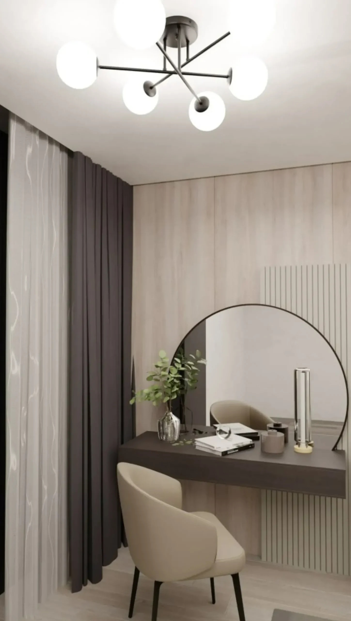 Best Nowoczesna lampa sufitowa do stylowego salonu 1232/6 z serii ROMA Żyrandole Nowoczesne