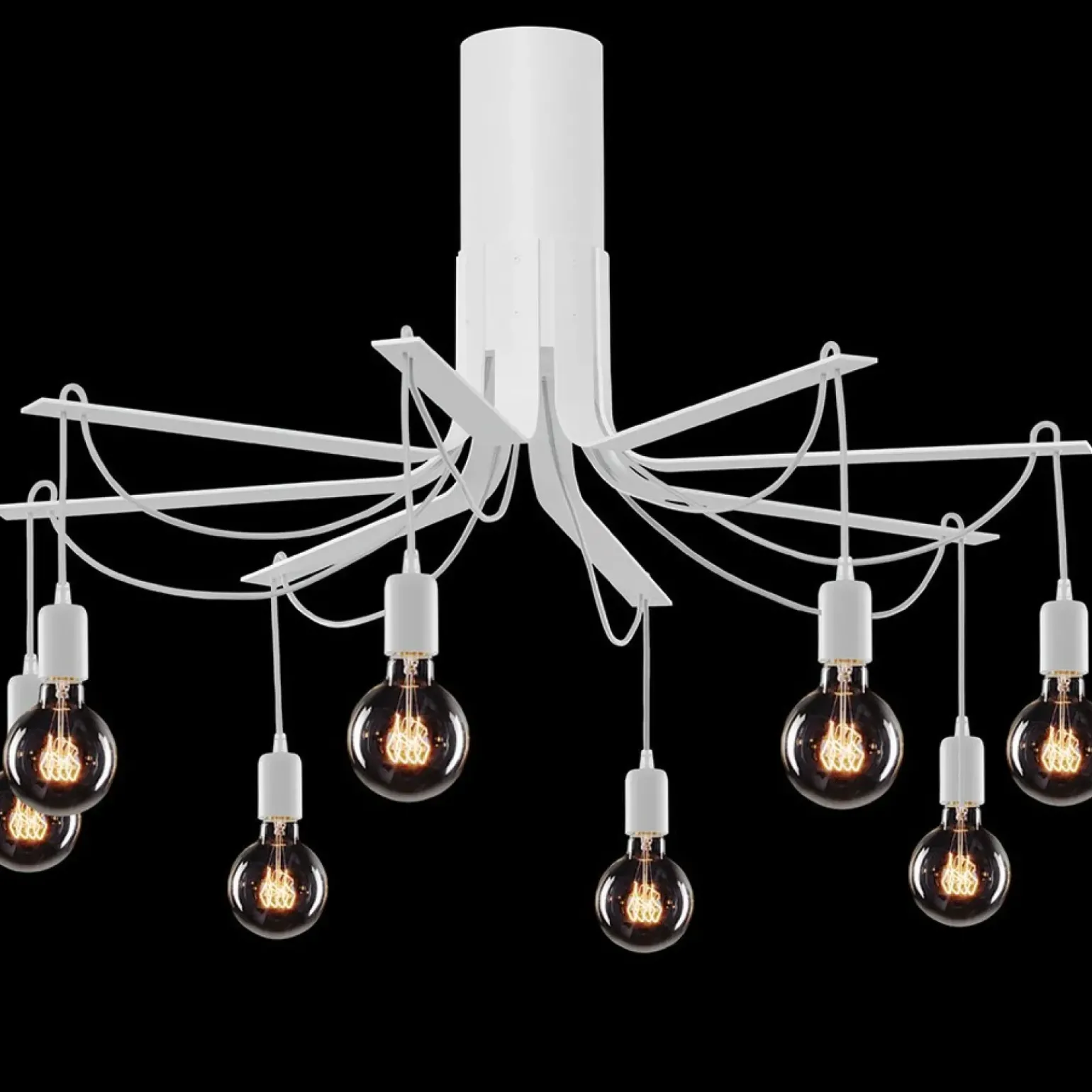 Best Nowoczesna lampa sufitowa do salonu 67983 BORNHOLM | Kaja Oświetlenie Żyrandole Nowoczesne