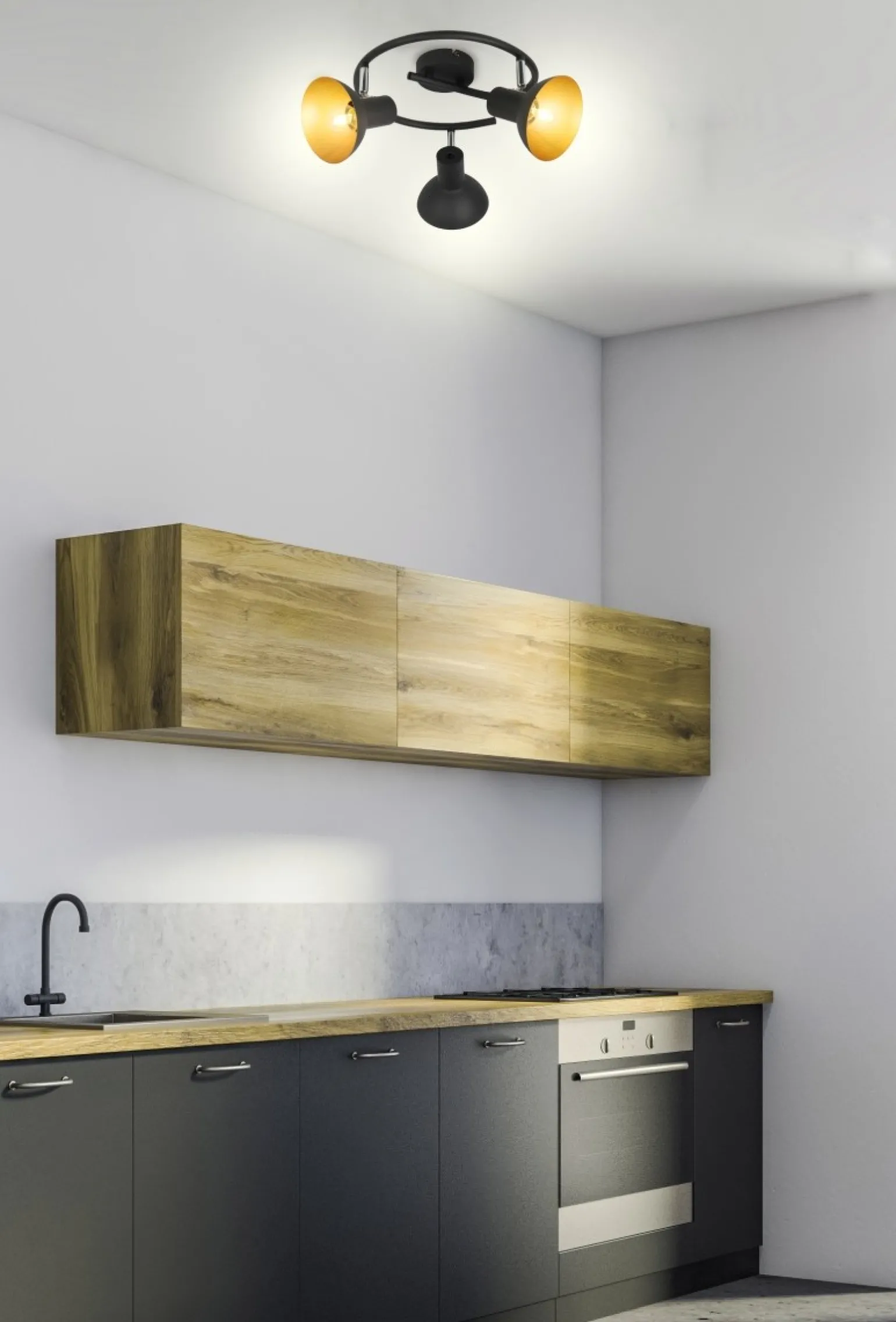 Sklep Kaja Nowoczesna lampa sufitowa do sypialni 98-63434 DISO | Kaja Oświetlenie