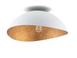 Sklep Kaja Nowoczesna lampa sufitowa, biało-miedziana SIG 40618 z serii SOLARIS