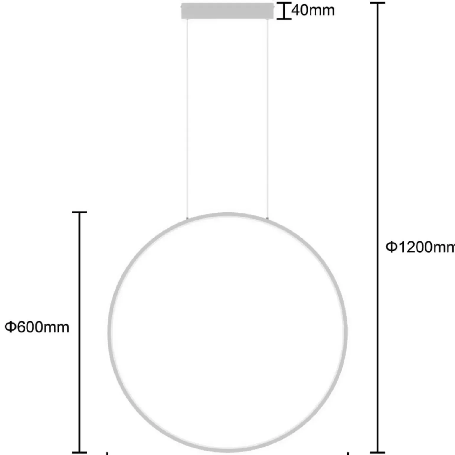Fashion Nowoczesna lampa wisząca LED do łazienki LP-999/1P S WH z serii MIRROR Żyrandole Nowoczesne