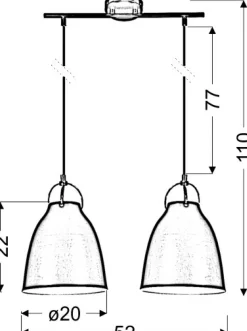 Cheap Nowoczesna lampa wisząca nad wyspę 32-35813 PENSILVANIA | Kaja Żyrandole Nowoczesne