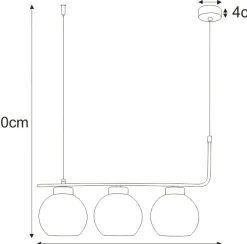 New Nowoczesna lampa wisząca nad stół w jadalni K-4881 TORVI | Kaja Żyrandole Nowoczesne