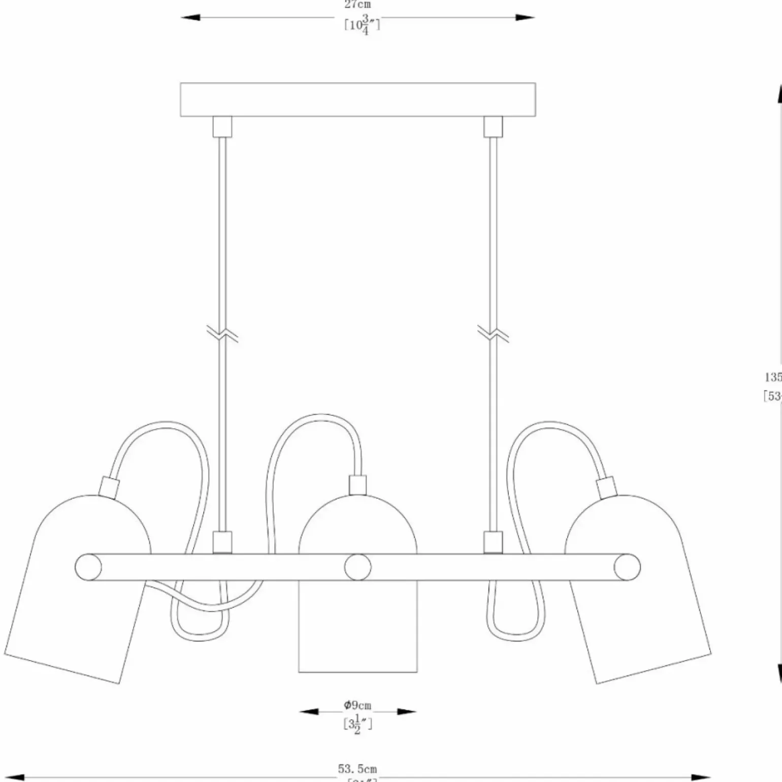Fashion Nowoczesna lampa wisząca nad wyspę kuchenną ZM A8163-3A z serii FATI Żyrandole Nowoczesne