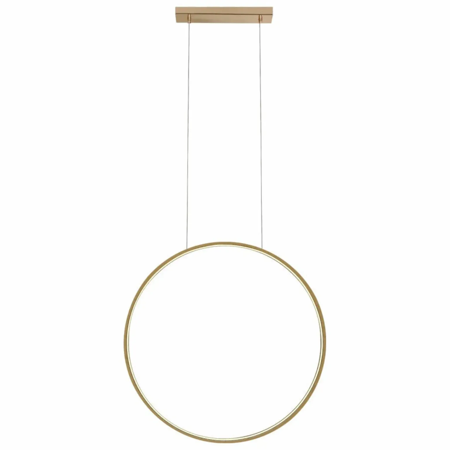 Best Sale Nowoczesna lampa wisząca obręcz ⌀57cm 4000K ANT 5305 AGARO | Kaja Żyrandole Nowoczesne