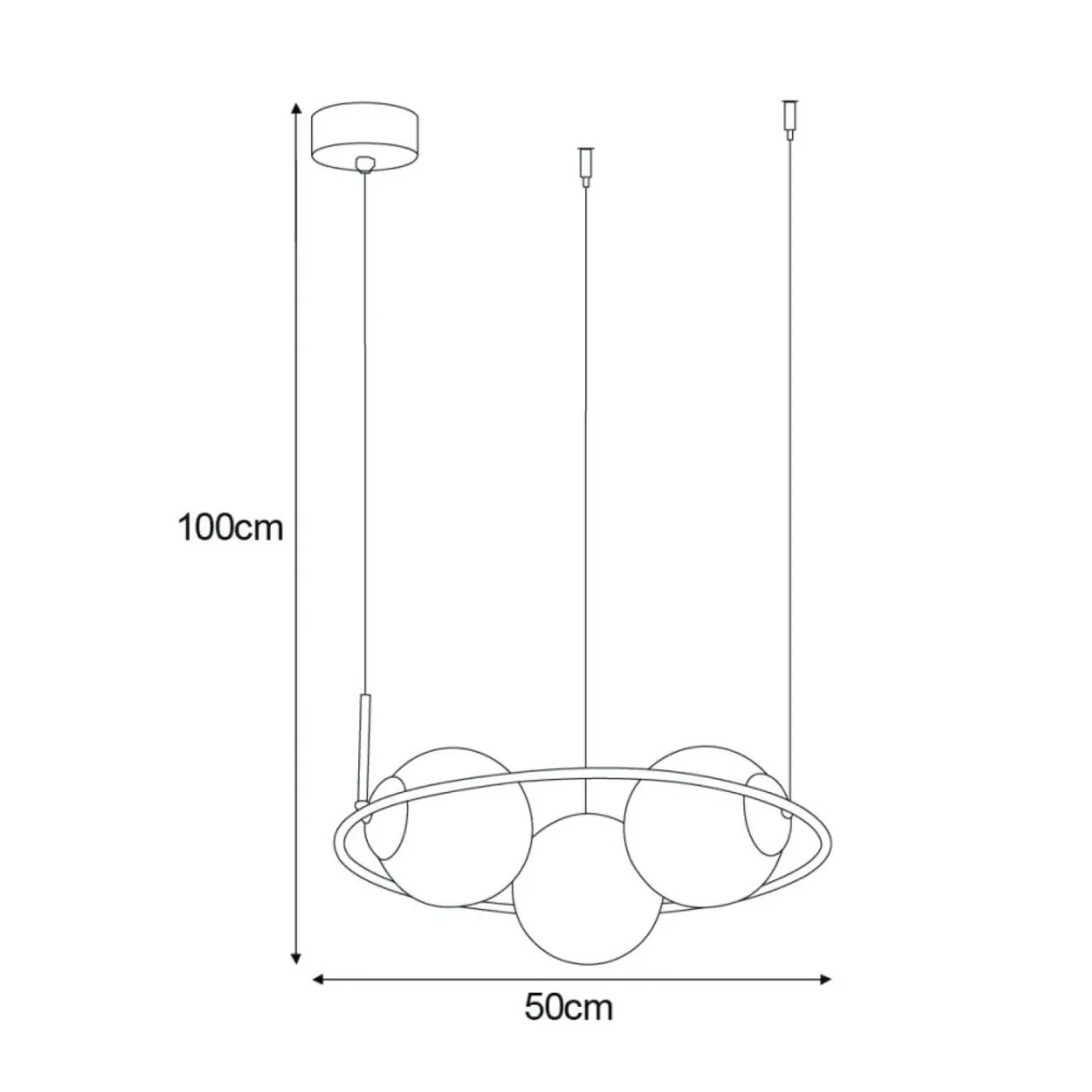 Cheap Nowoczesna lampa wisząca z bursztynowymi kloszami K-5124 z serii VENTA Żyrandole Nowoczesne