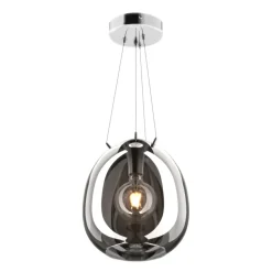 Outlet Nowoczesna lampa wisząca z dużym kloszem P19066B-D30 MOON | Kaja Żyrandole Nowoczesne