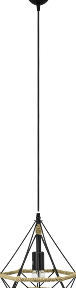 Shop Nowoczesna lampa ze sznurkiem 8801/1 ZWIS - 06 PIRAMIDA | Kaja Żyrandole Nowoczesne