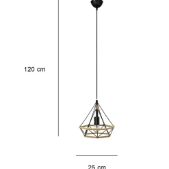 Shop Nowoczesna lampa ze sznurkiem 8801/1 ZWIS - 06 PIRAMIDA | Kaja Żyrandole Nowoczesne