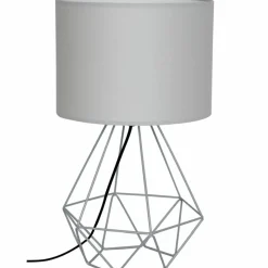 Sklep Kaja Nowoczesna lampka nocna, druciana podstawa MLP7202 BASKET | Kaja