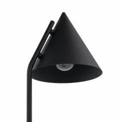 Sklep Kaja Nowoczesna lampka stołowa - stożek TK 16009 CONO BLACK | Kaja