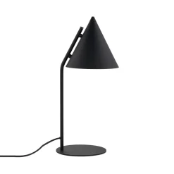 Sklep Kaja Nowoczesna lampka stołowa - stożek TK 16009 CONO BLACK | Kaja