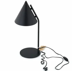 Sklep Kaja Nowoczesna lampka stołowa - stożek TK 16009 CONO BLACK | Kaja