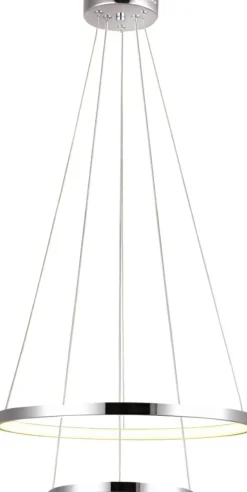 Discount Nowoczesna, ledowa lampa wisząca 32-64769 LUNE | Kaja Oświetlenie Żyrandole Nowoczesne