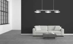 Sale Nowoczesna, ledowa lampa wisząca nad stół ML416 ELLIPSE | Kaja Żyrandole Nowoczesne