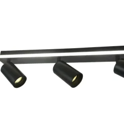 Shop Nowoczesna listwa LED z reflektorami LP-0612/4C BK PARMA | Kaja Żyrandole Nowoczesne