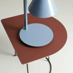 Sklep Kaja Nowoczesna, minimalistyczna lampka stołowa 1108B16 z serii FORM | Kaja