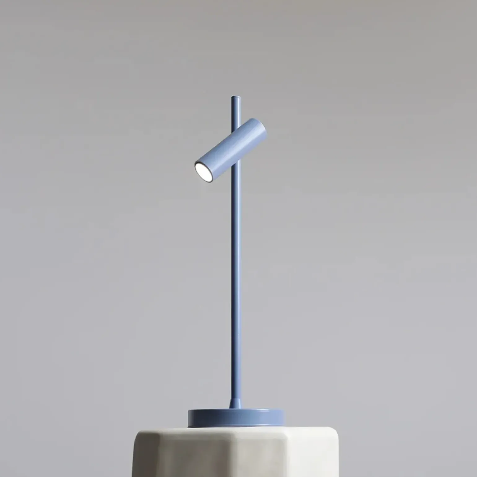 Sklep Kaja Nowoczesna, niebieska lampka biurkowa 1104B16 TREVO | Kaja Oświetlenie