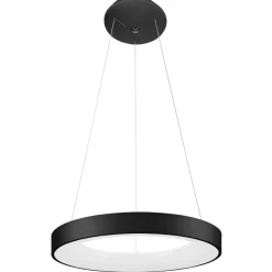 Best Sale Nowoczesna obręcz wisząca ⌀48cm 5304-840RP-BK-3 GIULIA | Kaja Żyrandole Nowoczesne