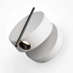 Sklep Kaja Nowoczesna, okrągła lampa ścienna MOD180WL-L4W3K1 NUANCE | Kaja