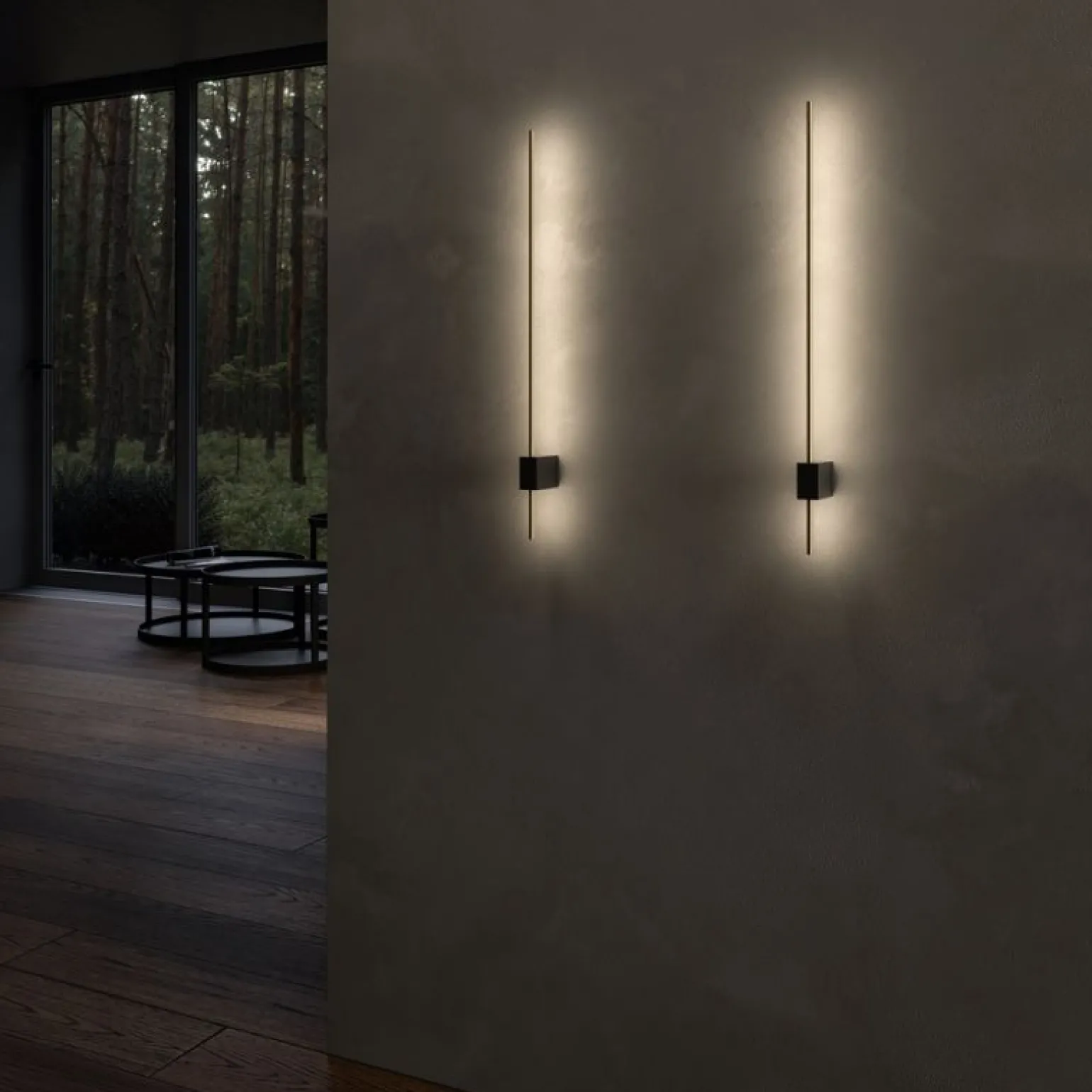 Sklep Kaja Nowoczesna, prosta lampa ścienna LED C070WL-L6GB3K z serii PARS | Kaja