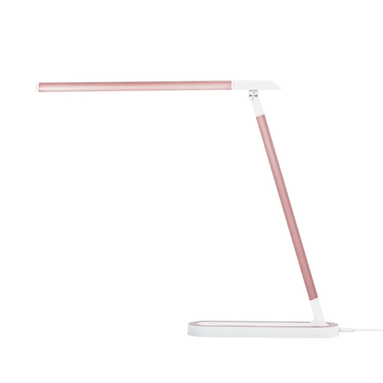 Dzieci Sklep Kaja Nowoczesna, regulowana lampka biurkowa K-MT-206 RÓŻOWY z serii NIKO