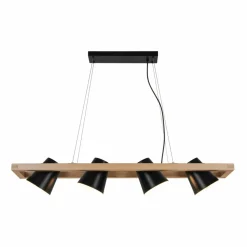 Clearance Nowoczesna, rustykalna lampa nad stół w jadalni P22077-4ELTI | Kaja Żyrandole Nowoczesne