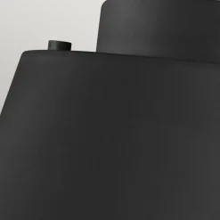 Sklep Kaja Nowoczesny, czarno-złoty plafon FE-ASHER-3F-MB z serii ASHER