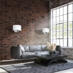 Sklep Kaja Nowoczesny kinkiet ścienny z doświetleniem ML6372 z serii CASINO | Kaja Oświetle