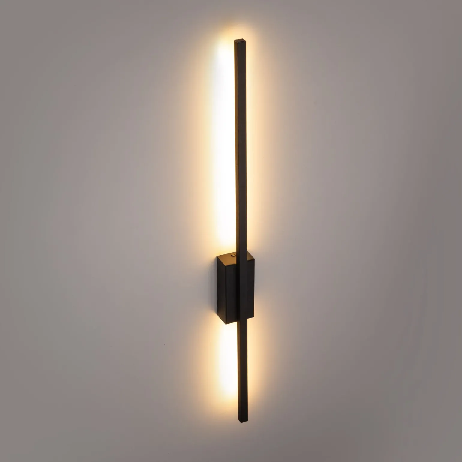 Sklep Kaja Nowoczesny kinkiet do oświetlenia holu TK 6627 FLASH BLACK | Kaja