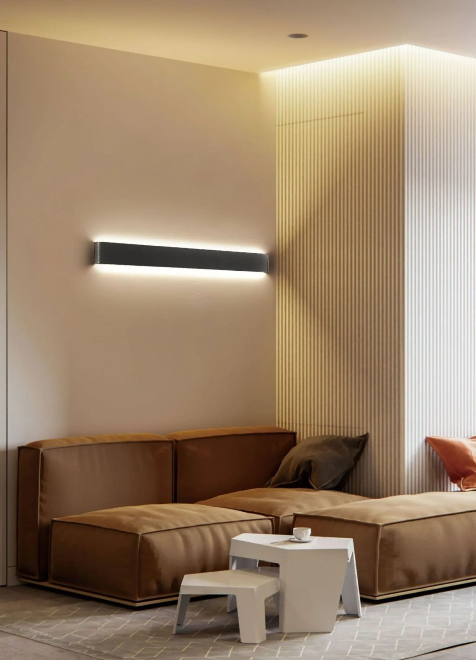 Sklep Kaja Nowoczesny kinkiet LED dwukierunkowa listwa AZ5341 GALASSO | Kaja