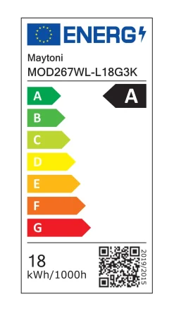 Sklep Kaja Nowoczesny kinkiet ze złotym stelażem MOD267WL-L18G3K z serii PATTERN