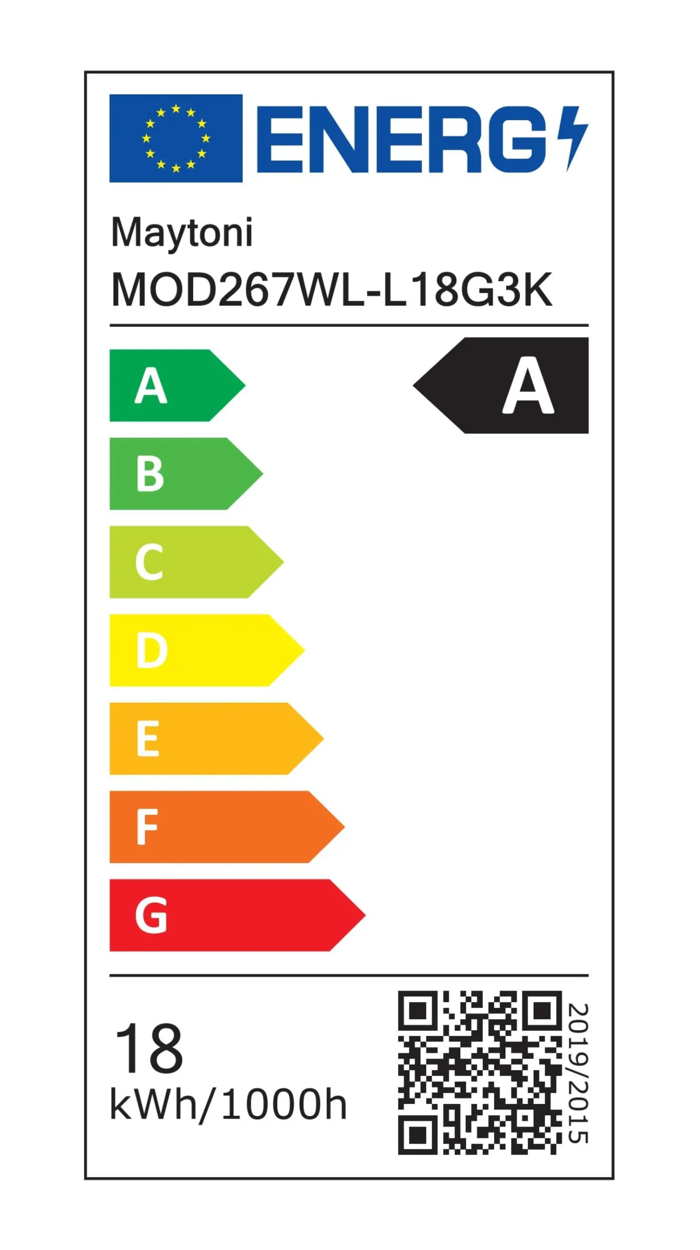Sklep Kaja Nowoczesny kinkiet ze złotym stelażem MOD267WL-L18G3K z serii PATTERN