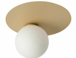 Cheap Nowoczesny plafon ze złotą podstawą SIG 33264 z serii ARGON KOŁO Żyrandole Nowoczesne