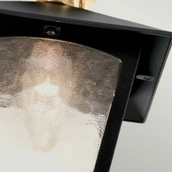 Sklep Kaja Nowoczesny plafon zewnętrzny BL6C-BLACK z serii YORK