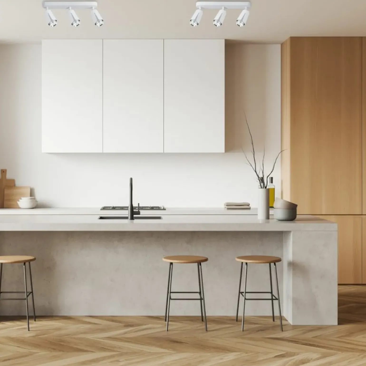 Store Nowoczesny reflektor sufitowy do sypialni ML0274 FLOWER | Kaja Żyrandole Nowoczesne