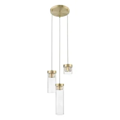 Discount Nowoczesny żyrandol do sypialni P0389-03D-0FD2 GEM| Kaja Oświetlenie Żyrandole Nowoczesne