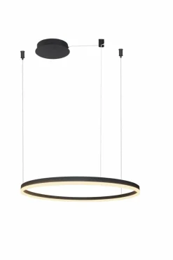 Sale Nowoczesny żyrandol, okrągła lampa LED ⌀80cm AZ4960 HALO | Kaja Żyrandole Nowoczesne