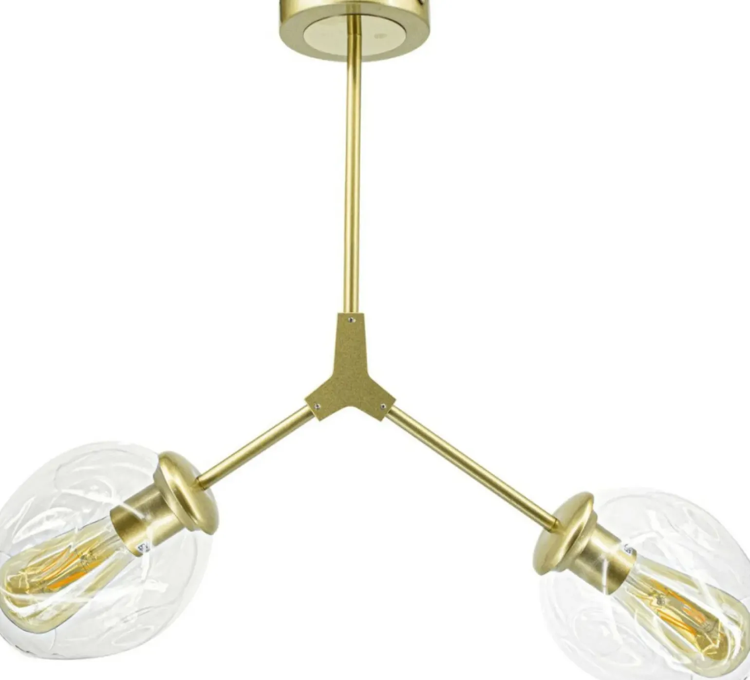 Best Sale Nowoczesny żyrandol ze złotą oprawą 1962/2 GOLD-TR | Kaja Oświetlenie Żyrandole Nowoczesne