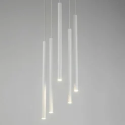 Cheap Nowoczesny zwis z wąskimi tubami na G9 SIG 33626 SOPEL | Kaja Żyrandole Nowoczesne