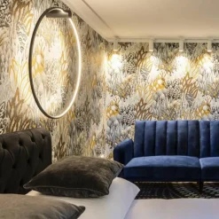 Sklep Kaja Obręcz ścienna, ledowy ring ⌀60 LP-999/1W S BK MIRROR | Kaja