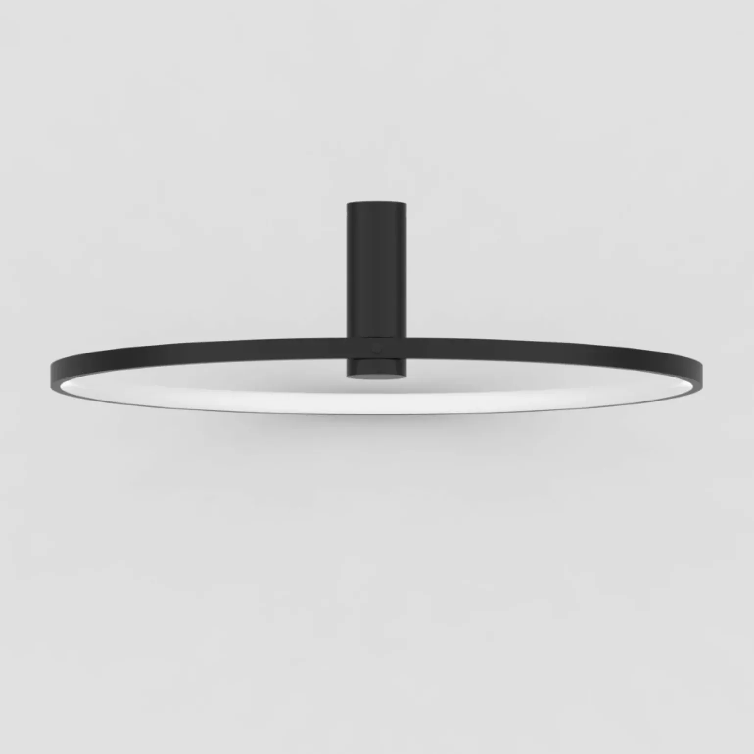 Sklep Kaja Obręcz ścienna, ledowy ring ⌀60 LP-999/1W S BK MIRROR | Kaja