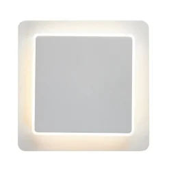 Sklep Kaja Obrotowa, biała lampa ścienna LED MB2035S-S WH SENATO | Kaja